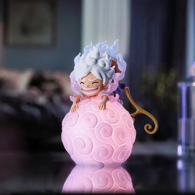 New Hot One Piece Themed Night Light - Devil Fruit Style Robin & Ace Anime Figurine Model Kawaii Desktop Lamp Toys Perfect Gifts