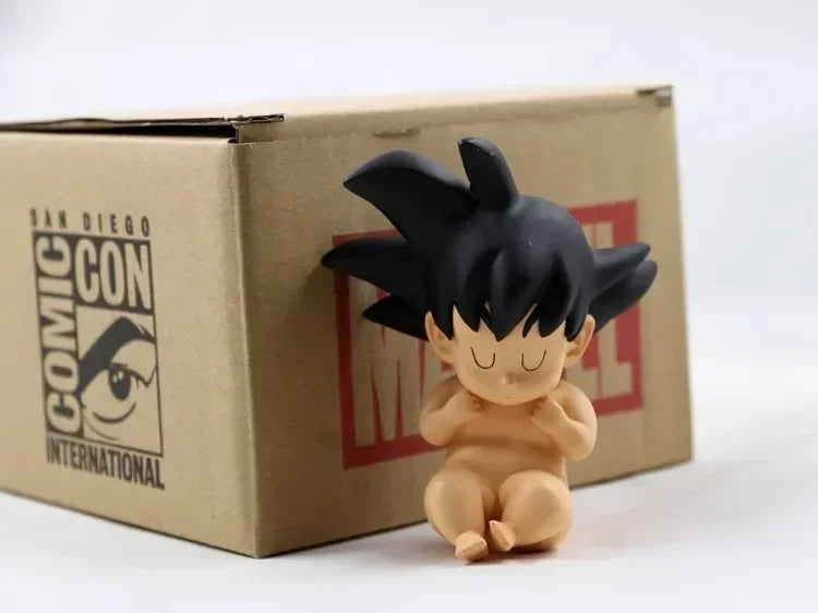 Dragon Ball Super Saiyan Goku Vegeta Space Capsule Spaceship Luminous Decoration Model Desktop Ornaments Collections Toy Gift