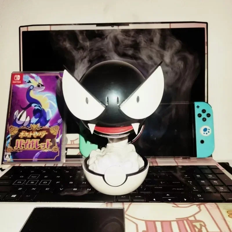 Pokemon Gastly Humidifier USB Charging, Air Moisturizer Spray with Night Light for Home Desktop Decoration Gift