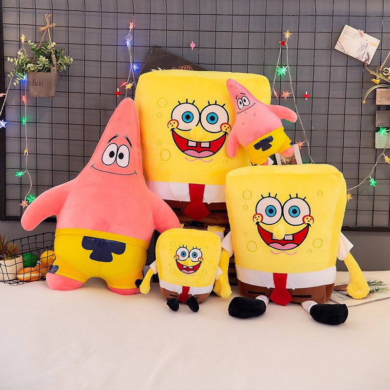 20 - 85cm Spongebob/Patrick-Plüschfiguren