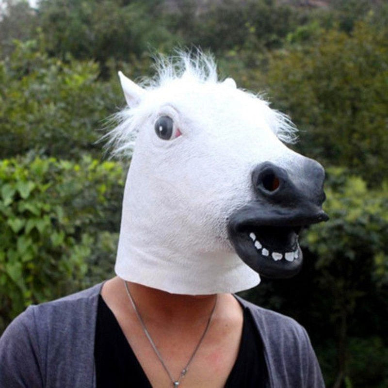 Witzige Masken für Halloween